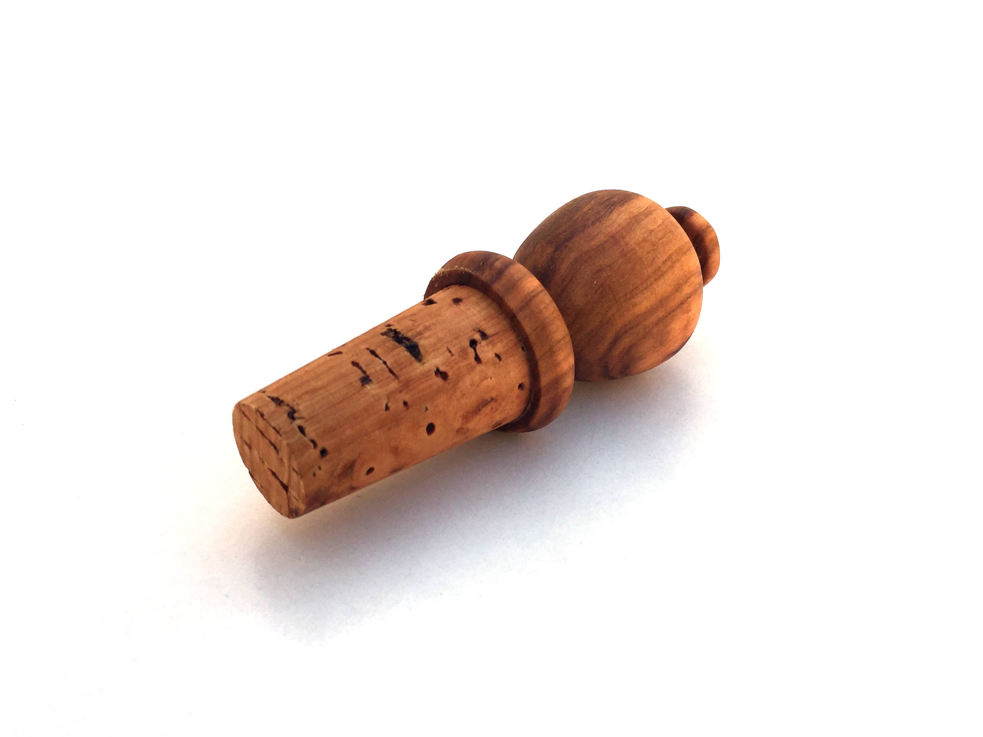 medina mood - Wholesale Wine Stopper - bottle stopper apple stopper cork made of olive wood1