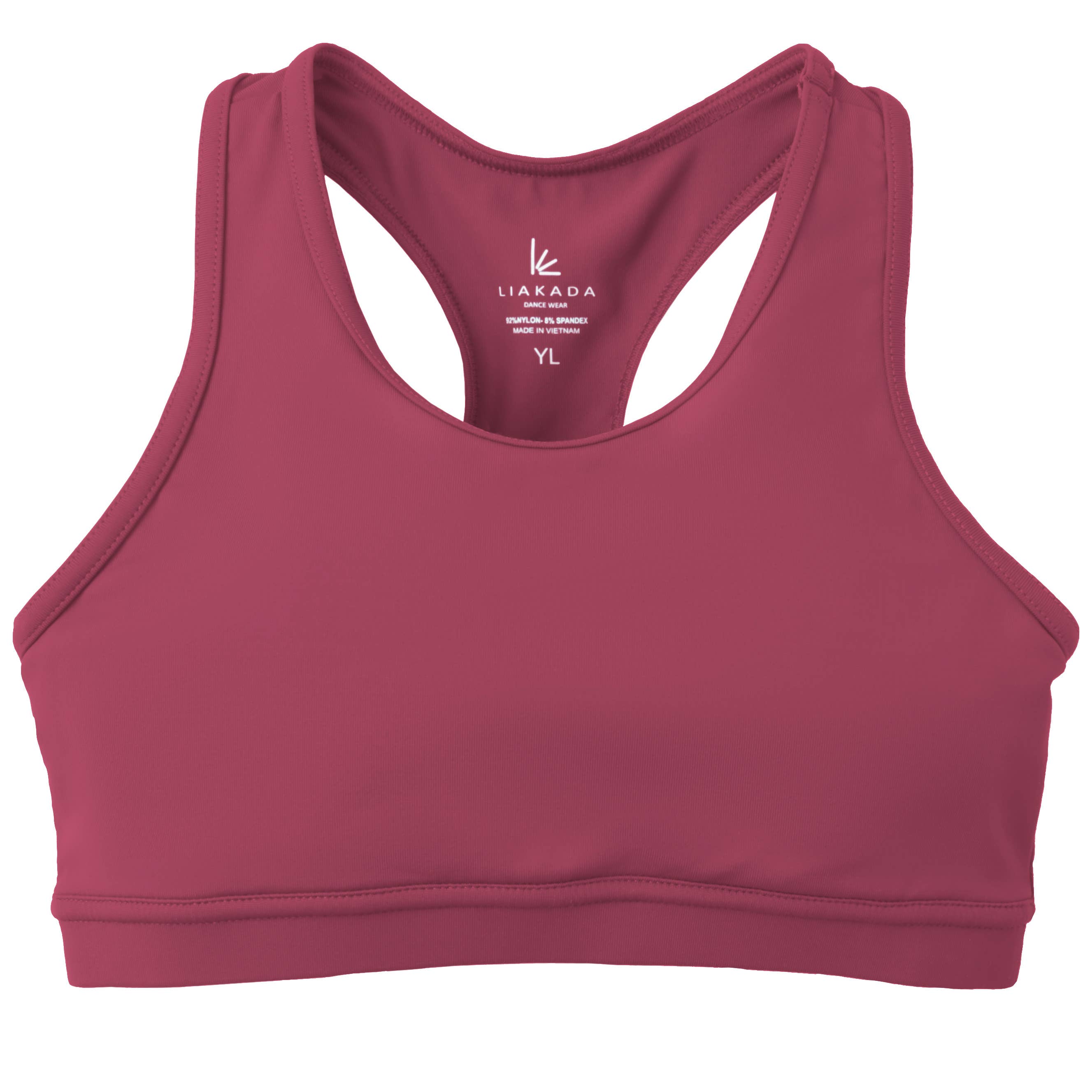 Liakada Dancewear – Parte de cima de desporto - Criança por atacado – Top Sutiã Racerback para Menina9