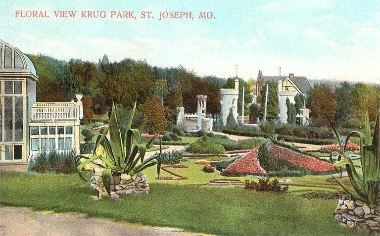 Found Image Press - Wholesale Magnet - Magnet MO-119 Krug Park, St. Joseph0