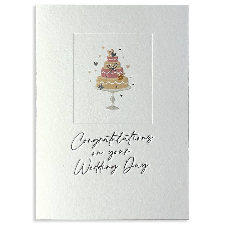 Calypso Cards LLC - Wholesale Everyday Greeting Card - COPACETIC WEDDING WEDDING GREETING CARD 5.25 x 6.56"