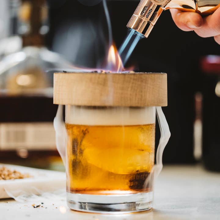 Motor City Barrels - Wholesale Bar Tool - Banana Cream Flavor Smoked Cocktail Wood Chips - Large