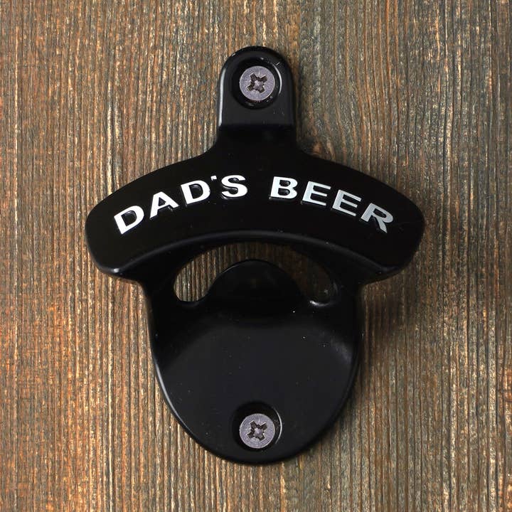 Dapper Chap 'Dad's Beer' Bottle Opener and other Purchase Wholesale personalised bottle opener. Free Returns & Net 60 Terms on Faire trending on Faire.