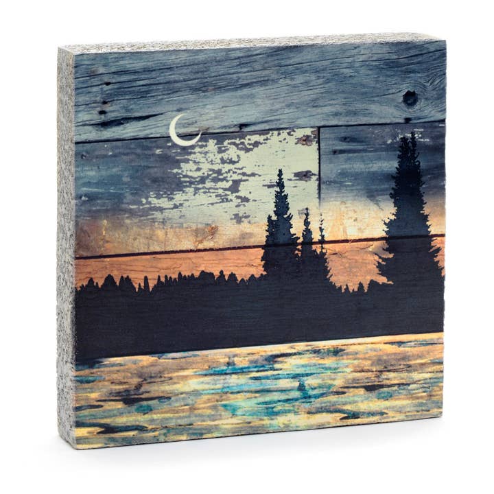 Art Block - Lost & Found - Barnboard for wholesale by Cedar Mountain Studios