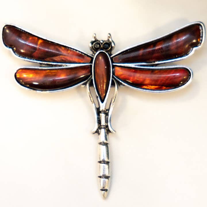 Axcessorize - Wholesale Brooch - Dragonfly jewel pin brooch0