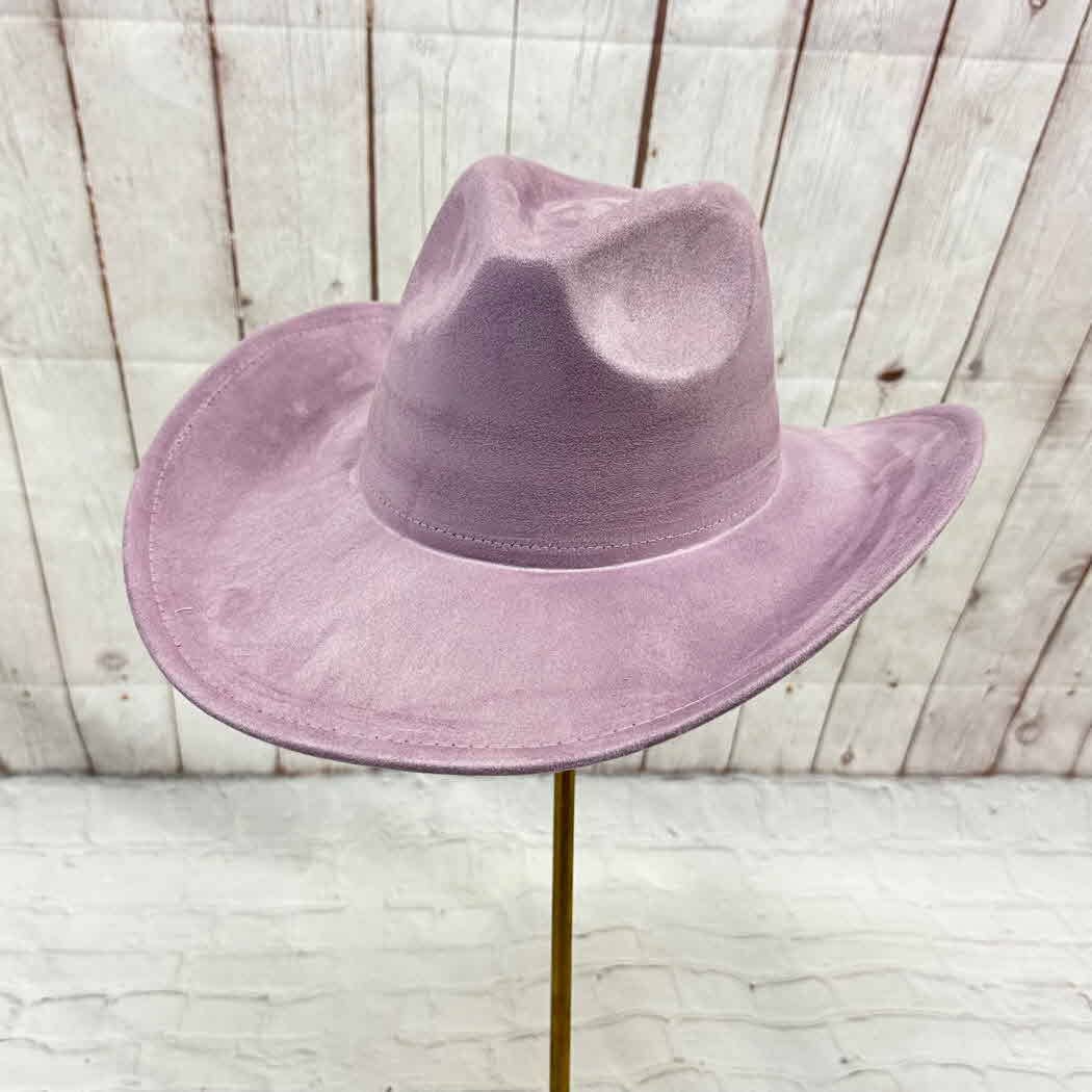 One and Only Accessories – wholesale Cowboy Hat – Women’s – Vegan suede cattleman cowboy hat stiff flat brim Stylish hat8