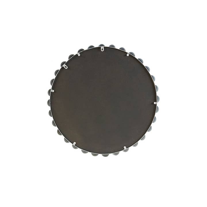 Olliix - Wholesale Wall Mirror - Round Iron Framed Wall Decor Mirror, Matte White13