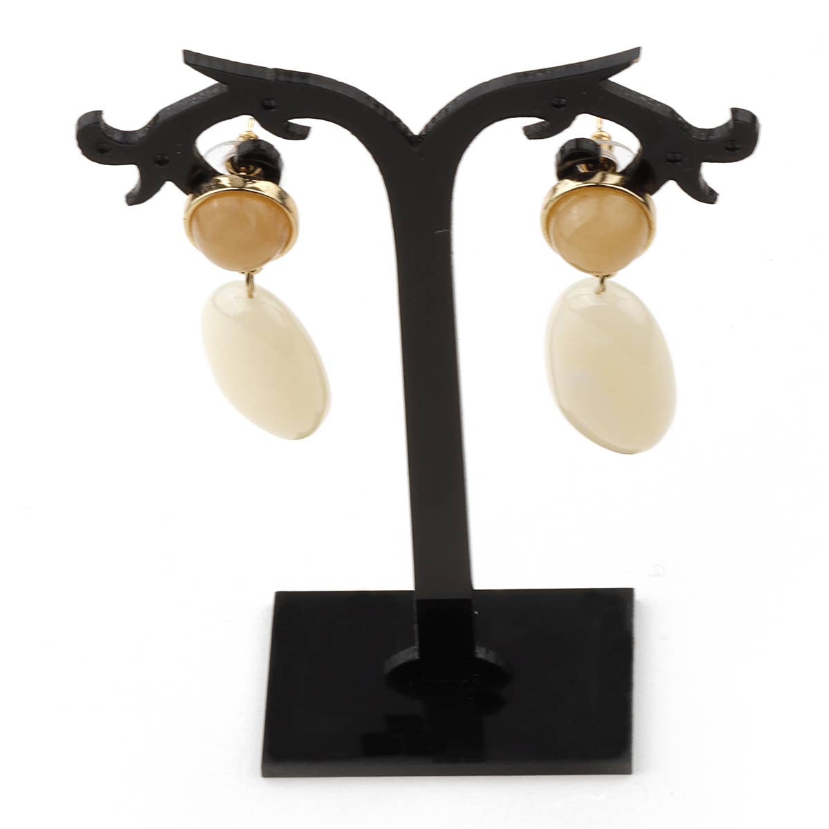 Noir Set de 3 présentoirs à boucles d’oreilles en vente sur Faire1