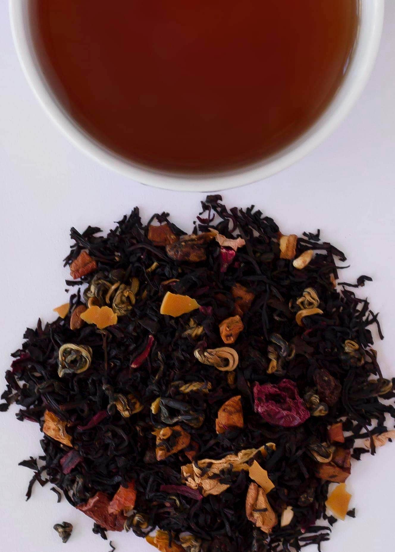 Trader Nicks Tea Company - Wholesale Losse thee - Slechte Koningin Gekruide Appel Schurk Thee3