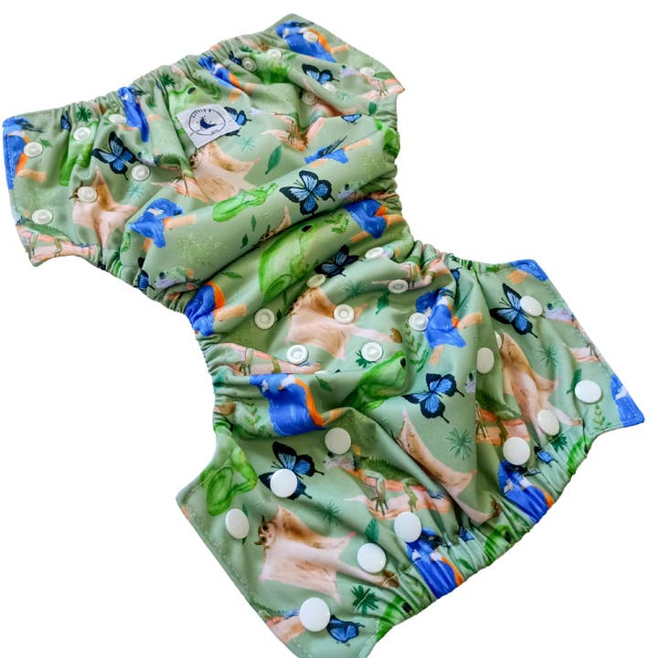 Little E & Co - Wholesale Swim Diaper - Baby - REUSABLE SWIM NAPPY & MINI WET BAG COMBO ~ FOREST6