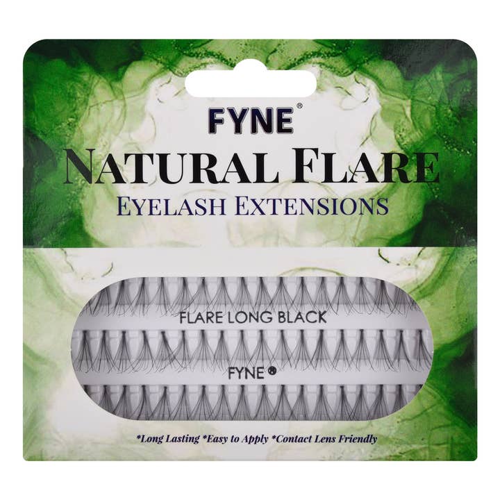 Individual Flare Cluster Eyelashes, Long 618-02 for wholesale by Fine Lines (UK) Ltd