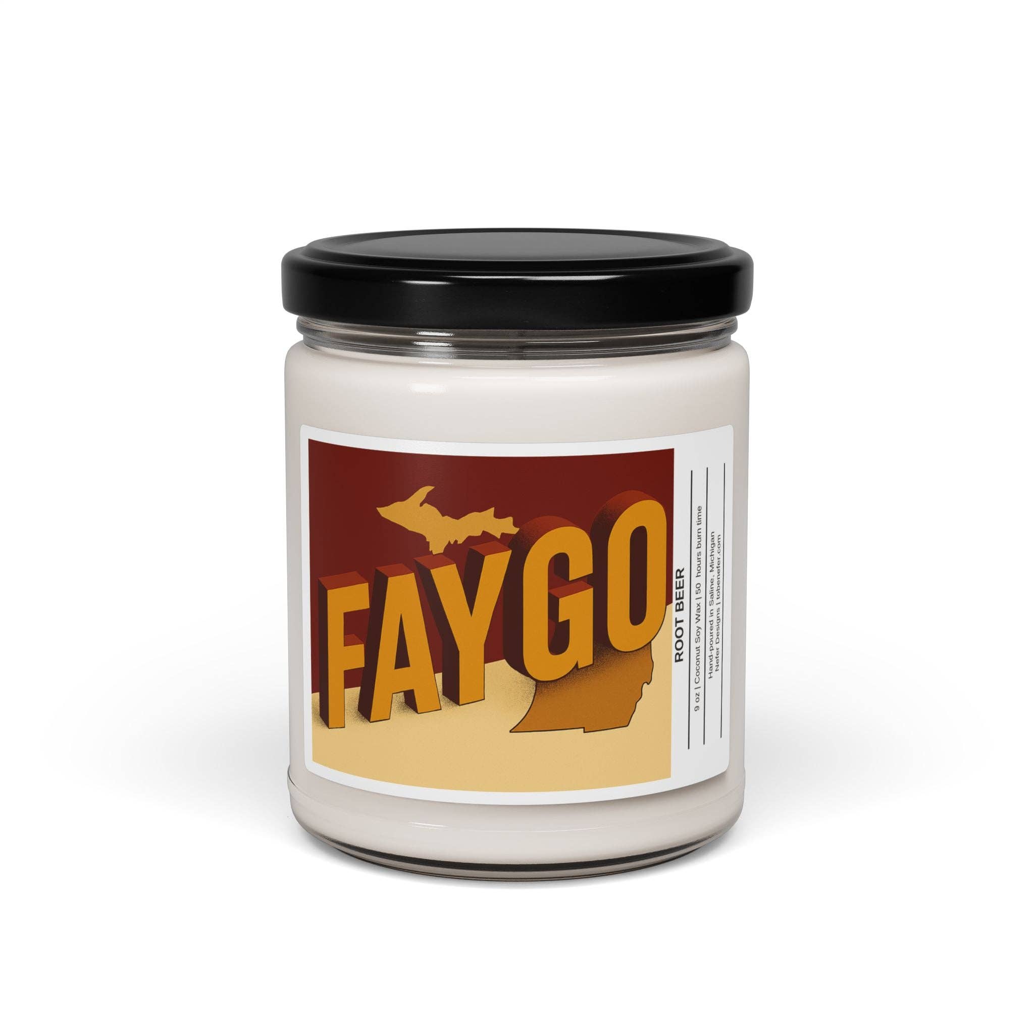 Nefer Designer Candles & Home Decor - Wholesale Jar/Filled Candle - Pop Culture in a Jar – Detroit Drafts: Faygo & Vernors Candle (Studio Shift)7