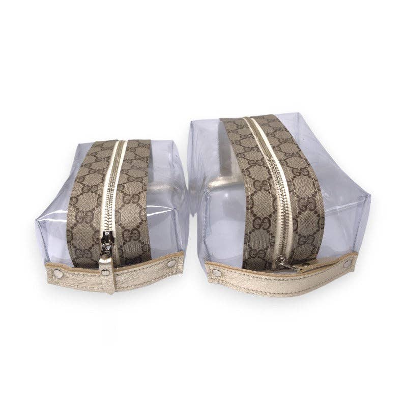 Beaudin Wholesale - Wholesale Pouch - Women's - Taylor Travel Pouch In VinylVogue | Upcycled GG0