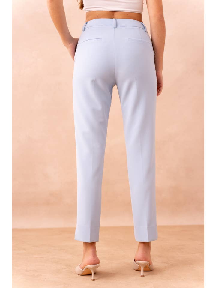 Attentif Paris - Wholesale Broek - Dames - Attentif Paris tijdloze high-waisted sigarettenbroek5