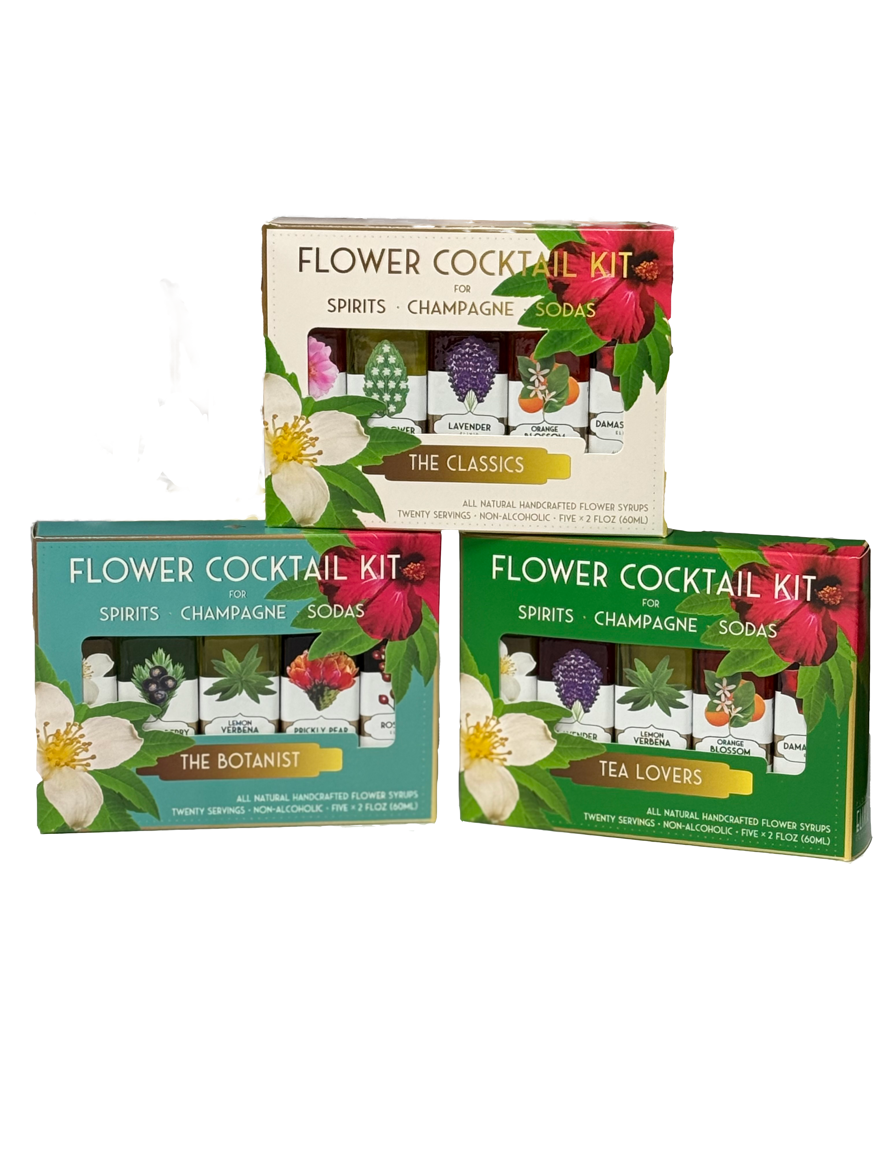 Floral Elixir Co. - Wholesale DIY Drink Kit - Spring/Summer Best Selling Kits SAMPLER!0