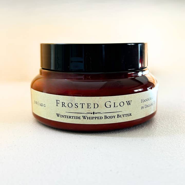 Frosted Glow Whipped Body Butter – Warm Vanilla Sugar Scent for wholesale by MAVEN + MOON