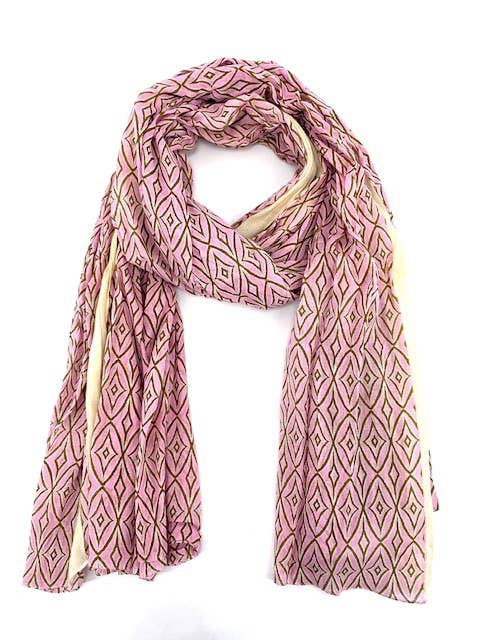 Maison Unik Accessoires - Wholesale Scarf - Women's - Cheche scarf Pareo 100% cotton