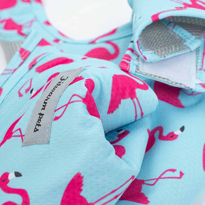 Fitwarm - Wholesale Pet Vest - Dog - Flamingo Prints Dog Cooling Vest8
