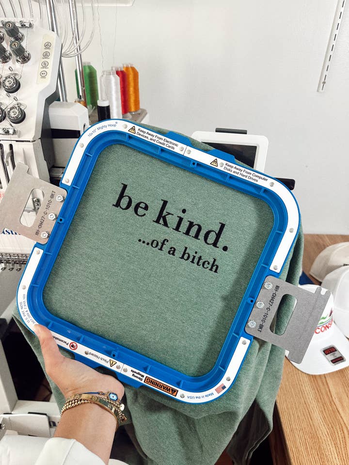 Be Kind….of a bitch Crewneck/Hoodie for wholesale by 920 Threads