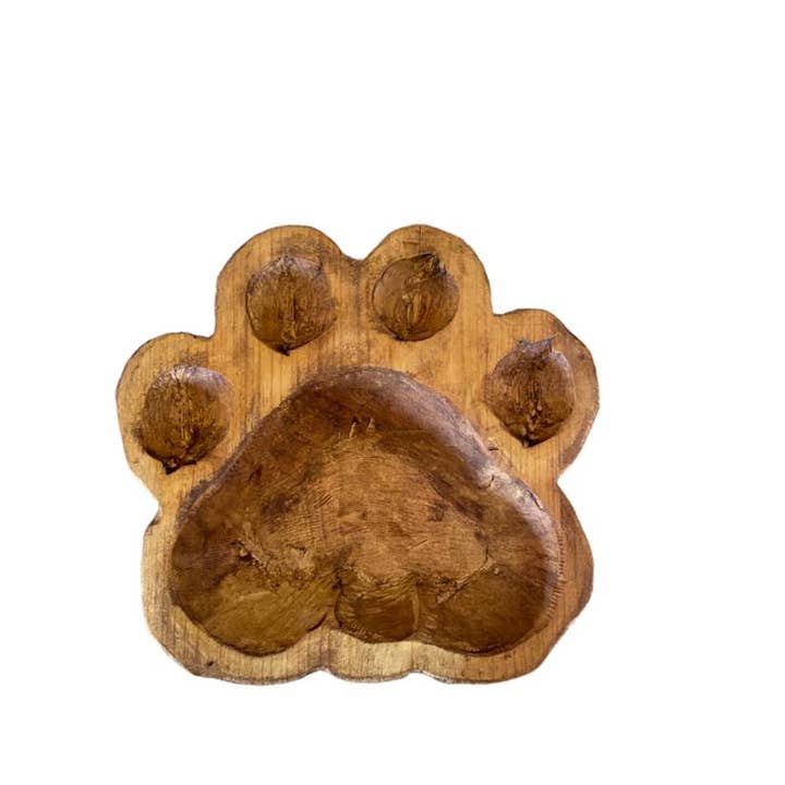 Luises Perez Imports LLC - Wholesale Decorative Plate/Dish/Bowl - Paw print bowl