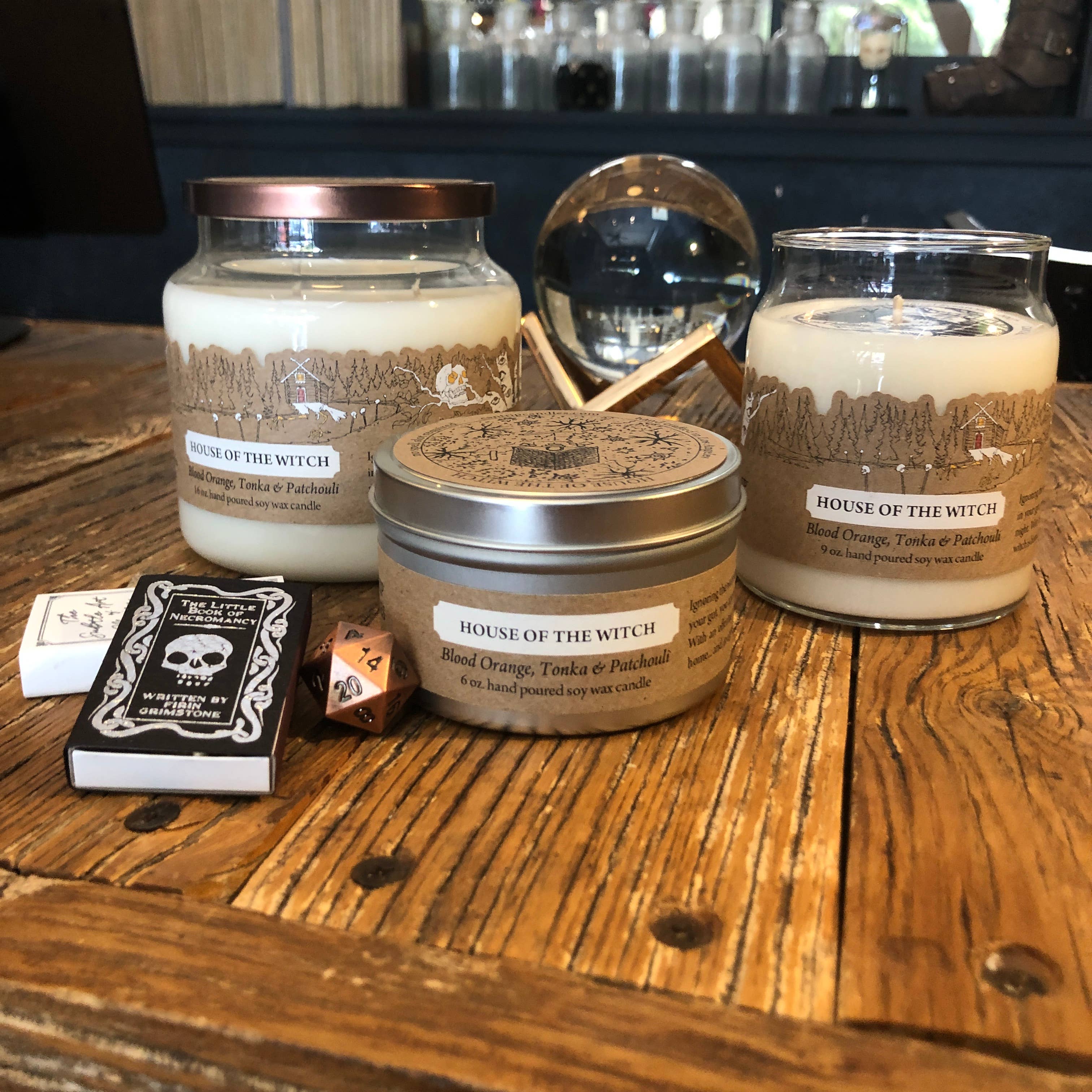 Cantrip Candles - Wholesale Travel Candles - House of the Witch 6oz Candle3