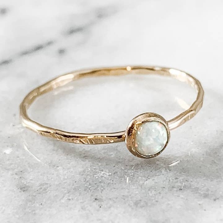Opal Gemstone Ring for wholesale by Simply Chic Jewelry