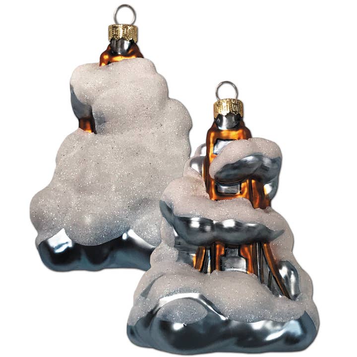 Ornament: Karl the Fog Christmas Ornament for wholesale by SF Mercantile