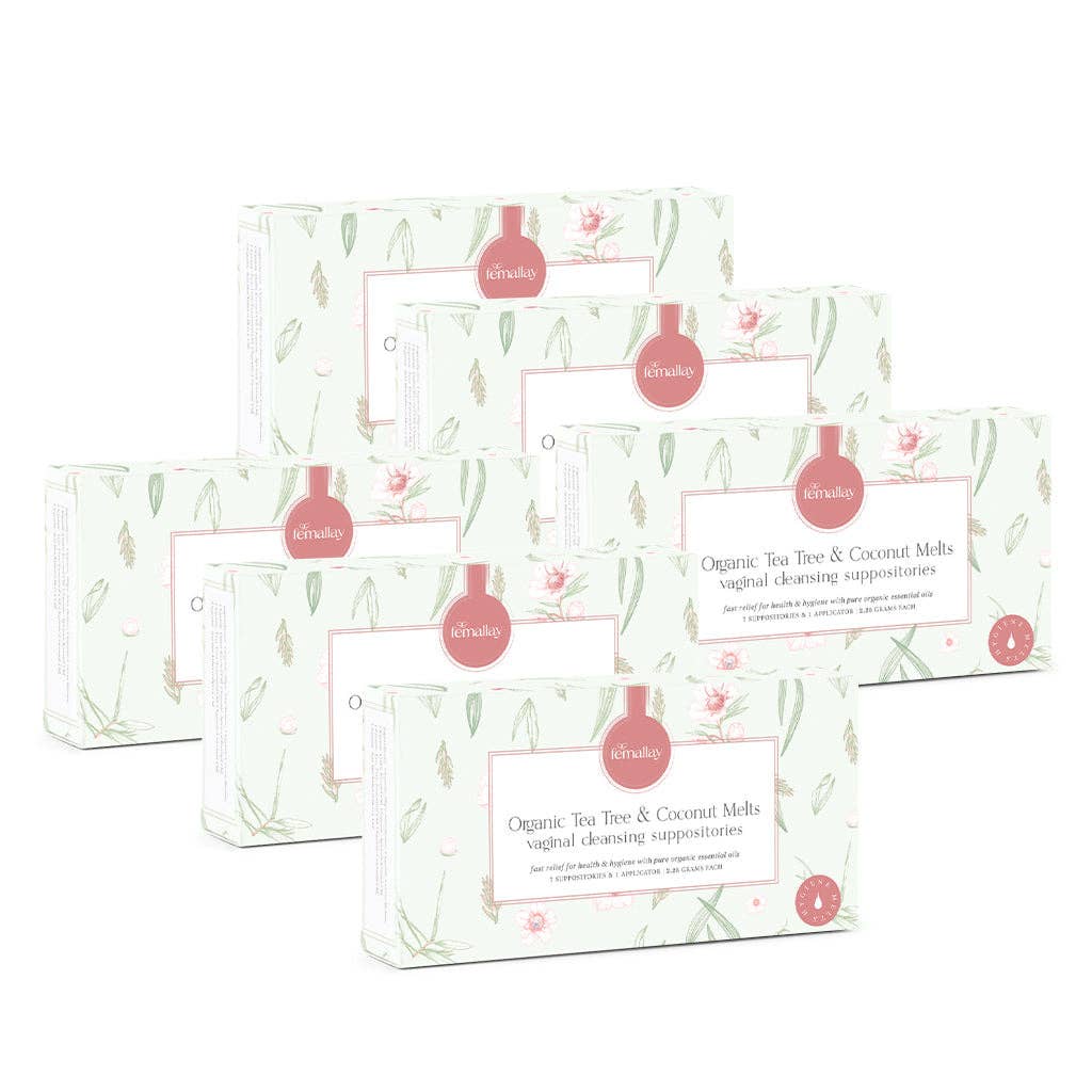 Femallay Inc – wholesale Oral supplement/vitamin – Organic Vaginal Cleansing Suppository Melts9