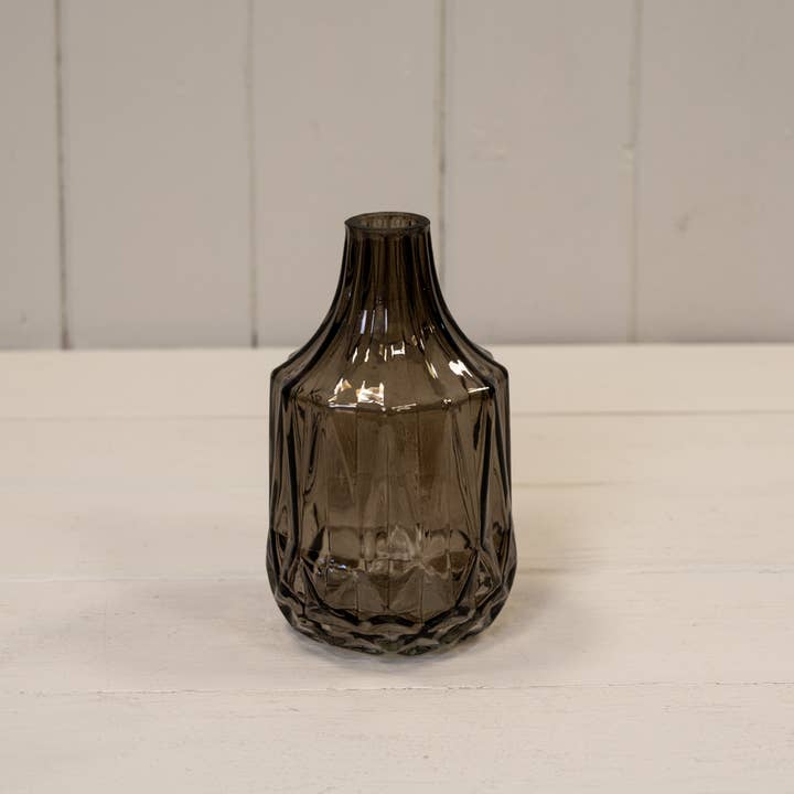 Warm Grey Glass Bottle for wholesale by Satchville