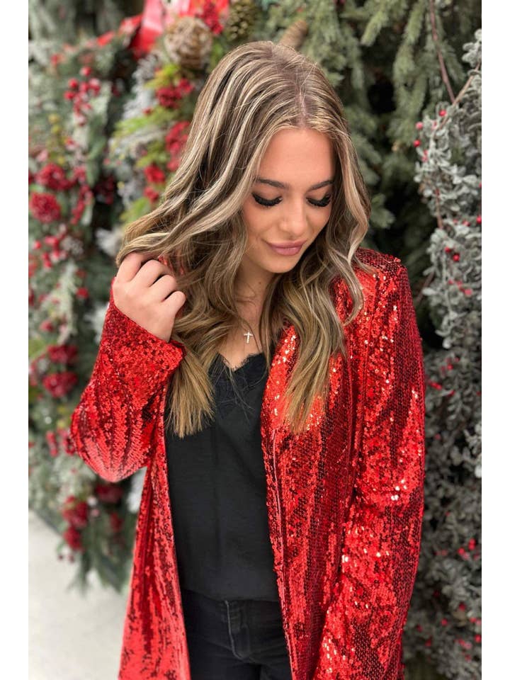 Jess Lea - Wholesale Blazer - Women's - Sequin And The City Blazer