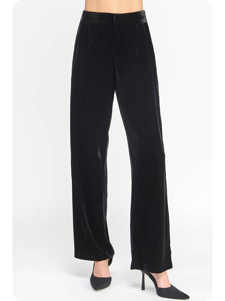 Strut & Bolt - Wholesale Pants – Women's - High-Waist Velvet Pants