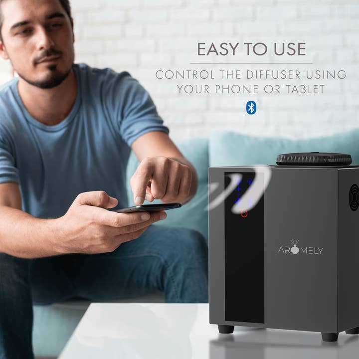 Aromely - Vente Diffuseur électronique - Diffuseur de parfum Aromery Smart HVAC jusqu'à 1 200 pieds carrés
