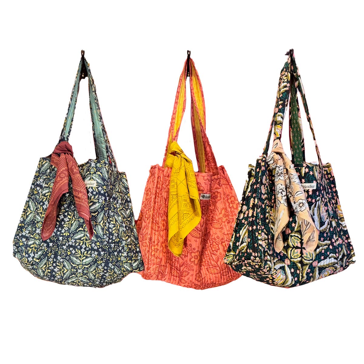 Handker Bandanas - Wholesale Tote Bag - Women's - Betty Quilted Tote8
