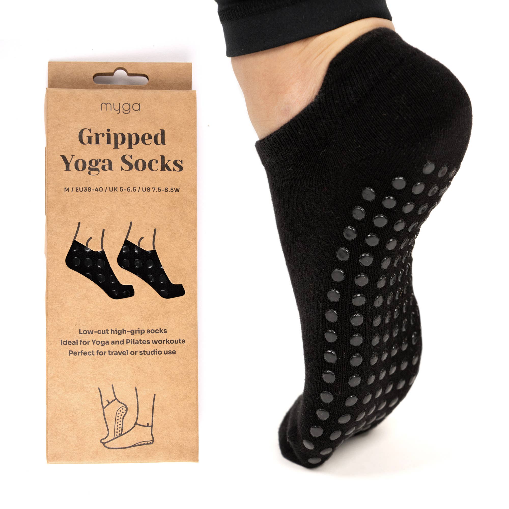 Myga Grip Yoga Socks – warriorofzen