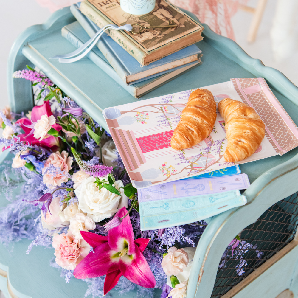 Jollity & Co. + Daydream Society - Wholesale Disposable Plate - Book Club House Die-Cut Dinner Plates2