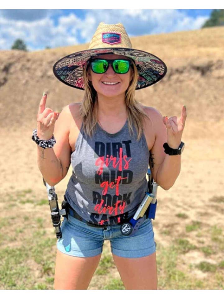 Off Road Vixens Clothing Co. - Venta al por mayor Camiseta sin mangas - Mujer - Tanque de rendimiento Jack of All Trades1