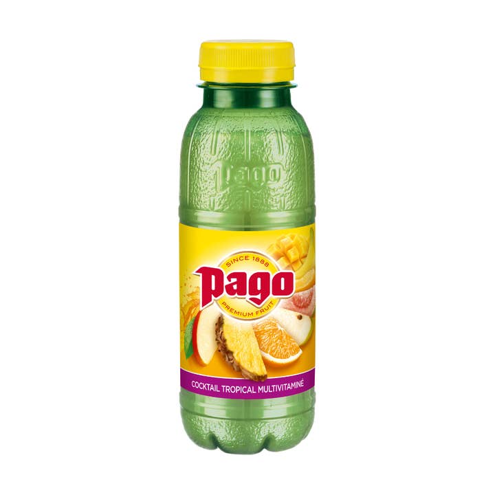 123bonbon – wholesale Fruit juice – Pago Cocktail Tropical 100% 33cl