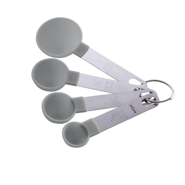 Edge - Wholesale Measuring Cup - 8-Piece Measuring Cup/Spoon Set, Charcoal