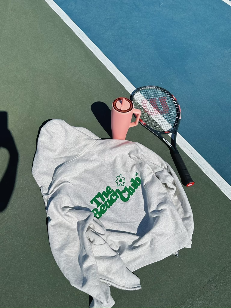 The Beach Club - Wholesale Hoodie – Women's - Staple Zip-Up3