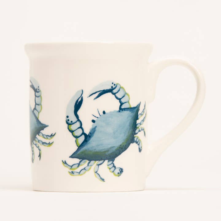 Shard at Home - Wholesale Koffiemok - Beker met blauwe krab1