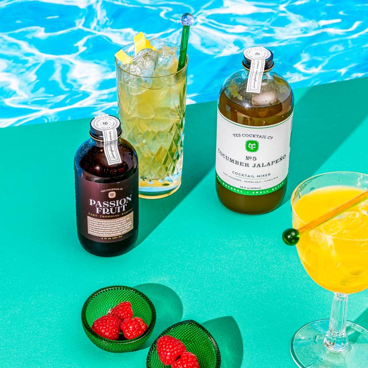 Yes Cocktail Co - Wholesale Cocktail mix/syrup - Cucumber Jalapeno Cocktail Mixer10