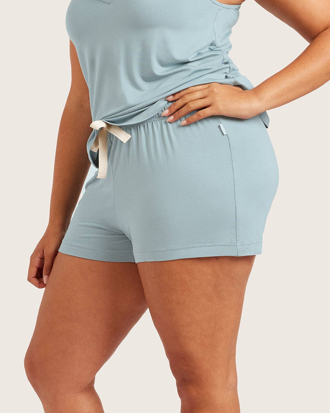 Goodnight Sleep Shorts - Mineral Blue for wholesale on Faire8