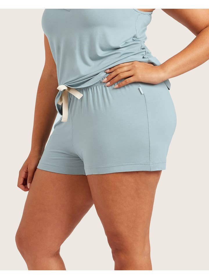 Goodnight Sleep Shorts - Mineral Blue for wholesale on Faire8