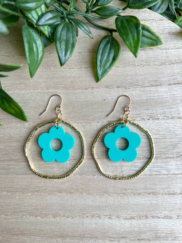 Blumen-Hoops für den Großhandel von Cocoa Loves Grey