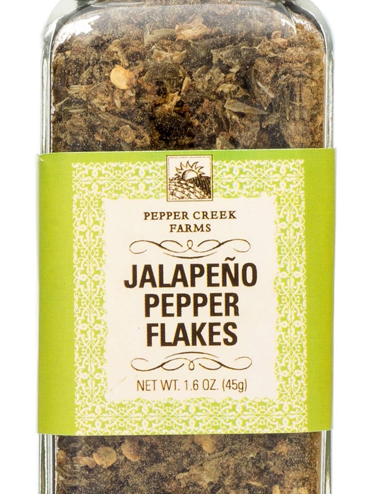 Jalapeno Pepper Flakes 1.6 Oz. for wholesale by Pepper Creek Farms