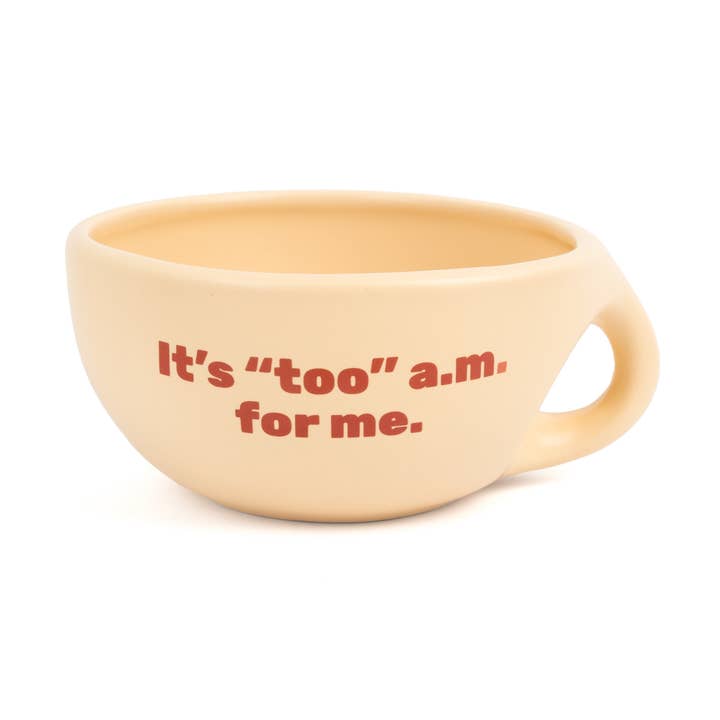 Fisura - Wholesale Serve Bowl - Breakfast bowl "It's too am for me"0