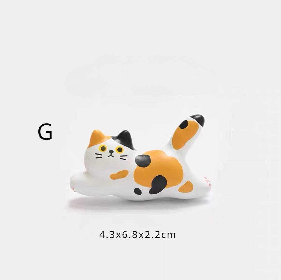 Gohobi （We cover U.S. import duties） - Venta al por mayor Imanes - Imán para refrigerador con adorno de gato de cerámica hecho a mano Gohobi6