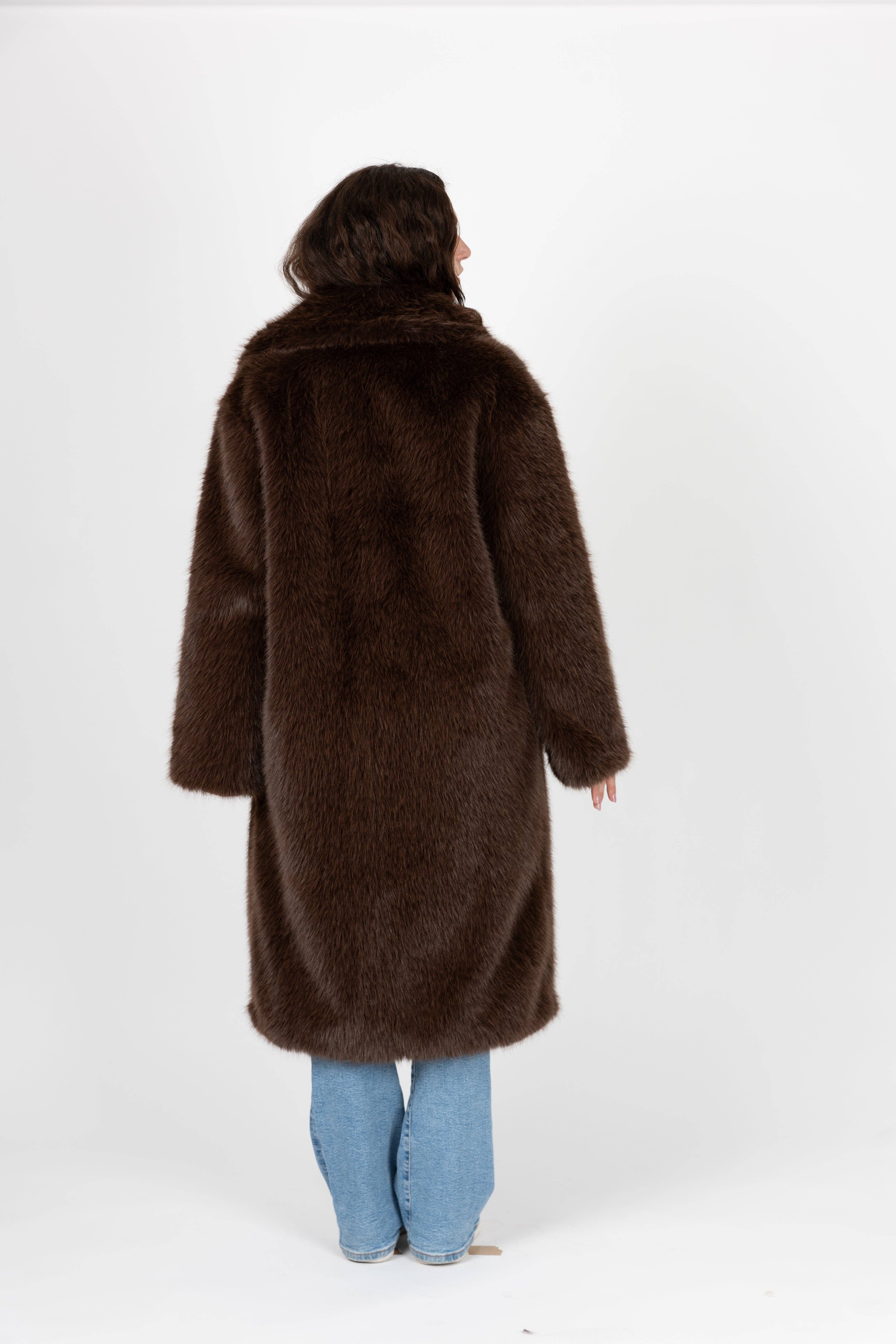 KZELL PARIS - Vendita all'ingrosso Pelliccia/Pelliccia sintetica - Donna - CAPPOTTO LUNGO IN ECOPELLICCIA11