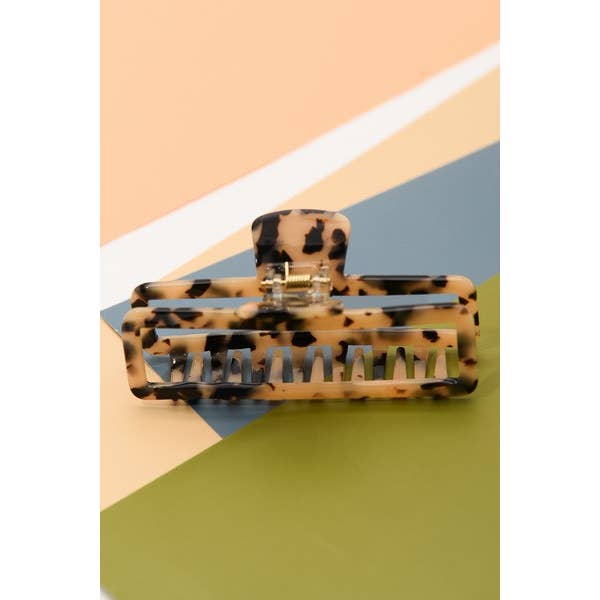 JOSSLYN by wall to wall - Wholesale Hair Clip - Women's - EXTRA LARGE CELLULOSE HAIR CLAW CLIPS | 40H497