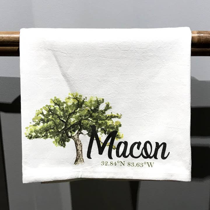 Blue Poppy Designs – Engroshandel Viskestykke – Akvarel Oak køkkenrulle0