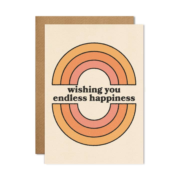 Endless Happiness Card for wholesale by cai & jo USA
